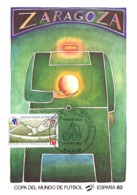 Thème Football - España 1982 - France Carte Maximum - 1982 – Spain