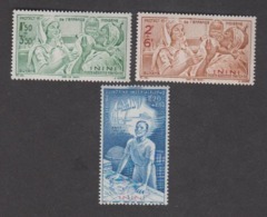 Colonies Françaises -Timbres Neufs ** Inini - PA N°1 à 3 - Neufs