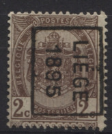 PREOS Roulette - LIEGE 1895 Sans Bandelette (position B). Cat 37 Cote 750 - Rollo De Sellos 1894-99