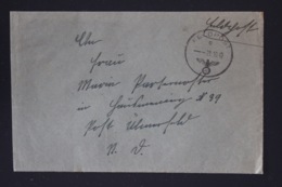 DR Feldpost Brief Mit Inhalt, Leningrad 1942 Mit Detaillierte Festlegung - Cartas & Documentos
