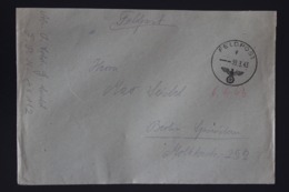 DR Feldpost Brief Mit Inhalt, Leningrad 1943 Mit Detaillierte Festlegung Berlin - Cartas & Documentos