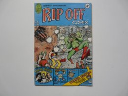 BD ANGLAIS : RIP OFF COMIX N° 1 - Altri Editori