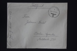 DR Feldpost Brief Mit Inhalt, Leningrad 1943 Mit Detaillierte Festlegung Berlin - Briefe U. Dokumente