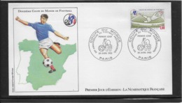 Thème Football - Coupe Du Monde Espagne 1982 - France Enveloppe - 1982 – Espagne