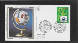 Thème Football - Coupe Du Monde France 1998 - France Enveloppe - 1998 – Frankrijk