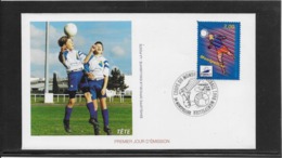 Thème Football - Coupe Du Monde France 1998 - France Enveloppe - 1998 – Francia