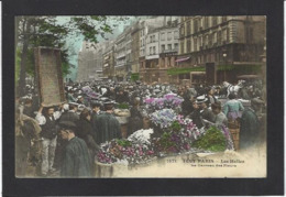 CPA Tout Paris N° 1571 Les Halles Le Carreau Des Fleurs Circulé - Distretto: 01