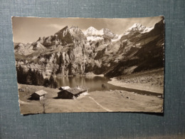 Kandersteg Oeschinensee   / Sennereistempel G. Wandfluh - Rauber Am Oeschinensee (6182) - Steg