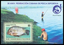 CUBA Bloc Pêche Sportive-poisson 09 Neuf ** MNH - Ongebruikt
