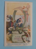 Reproduction D'une Peinture Sur Un (Sac Américain) Vendue Au Profit De L'oeuvre De La Soupe / Imp. Bénard > Noël 1915 - Luik
