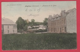 Léglise ( Lavaux ) - Avenue De La Gare -1907 ( Voir Verso ) - Leglise