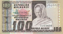 BILLET-BANQUE BANKY  FOIBEN'NY  REPUBLIQUE MALGACHE  100 - Madagascar