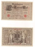 Reichsbanknote 1000 Mark- Berlin, 21.April1910 - Buchstabe N - 1000 Mark