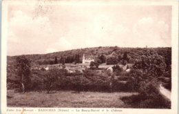 58 - BAZOCHES --  Le Bourg Basssot Et Le Château - Bazoches