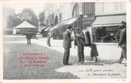 Thème.  Métiers Divers.        75  Paris  Petits Parisiens  Marchand De Plaisir    (Voir Scan) - Otros & Sin Clasificación