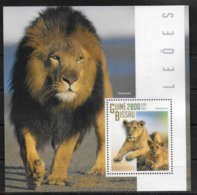 GUINEE BISSAU BF 1032 * *  ( Cote 16e )   Lions - Raubkatzen