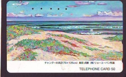 Télécarte Japon * PEINTURE FRANCE  * ART (2474)  Japan * Phonecard * KUNST TK - Peinture