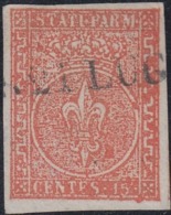 Parma, 15 Cent Rosso Vermiglio N.7a, Firmato Sorani, Cv 600 - Parme