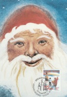 GREENLAND 1992 Christmas: Maximum Card CANCELLED - Cartas Máxima