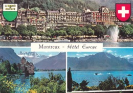 SUISSE,SWITZERLAND,SVIZZERA,SCHWEIZ,HELVETIA,SWISS ,VAUD,MONTREUX, Riviera Pays D'enhaut,lac,HOTEL - Montreux