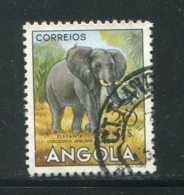 ANGOLA- Y&T N°359- Oblitéré (éléphants) - Angola