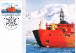 AUSTRALIAN ANTARCTIC TERRITORY (AAT) • 1991 • 30th Anniversary Of The Antarctic Treaty • Card Set Of 2 - Other & Unclassified