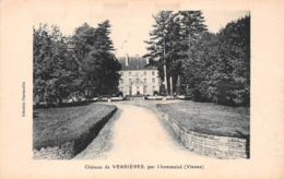 ¤¤  -   Chateau De VERRIERES , Par LHOMMAIZE    -   ¤¤ - Autres & Non Classés