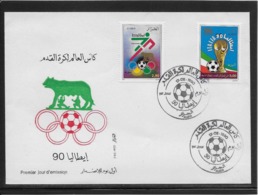 Thème Football - Algérie Enveloppe - Storia Postale