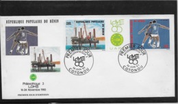 Thème Football - Bénin Enveloppe - Lettres & Documents
