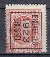 BELGIË - OBP - PREO - Nr 78 B - BRUXELLES 1923 BRUSSEL - (*) - Cote X 25 - Typografisch 1922-31 (Houyoux)