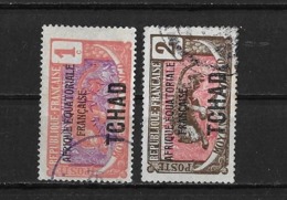 Tchad Yv. 19 Et 20 O. - Used Stamps