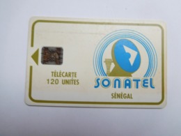 Télécarte Sénégal , Sonatel , 120 Unités - Sénégal