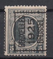BELGIË - PREO - 1925 - Nr 122 A (Kantdruk) - BRUXELLES 1925 BRUSSEL - (*) - Typografisch 1922-31 (Houyoux)