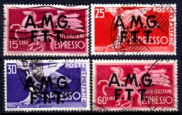 Italia-A-0734: TRIESTE - Zona A - ESPRESSI 1947-48 (o) Used - Senza Difetti Occulti. - Posta Espresso