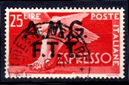 Italia-A-0736: TRIESTE - Zona A - ESPRESSI 1947-48 (o) Used - Senza Difetti Occulti. - Express Mail