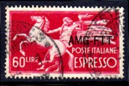 Italia-A-0740: TRIESTE - Zona A - ESPRESSI 1947-48 (o) Used - Senza Difetti Occulti. - Posta Espresso