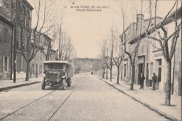 CPA 13 MARSEILLE  SAINT- ANTOINE ROUTE NATIONALE BEAU CAMION - Quartieri Nord, Le Merlan, Saint Antoine