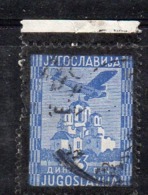 APR2300 - YUGOSLAVIA 1935 , Posta Aerea N. 6  Usato  (2380A) - Aéreo