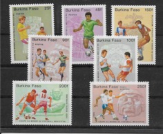 Thème Football - Burkina Faso - Timbres Neufs ** Sans Charnière - TB - Unused Stamps