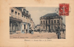 Delcampe - (CPA 72) MAMERS  /  Grande Rue - Le Théâtre - - Mamers