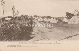 Sant Helena Deadwood Boer POW Camp Longwood Avenue Sha37 - Sant'Elena