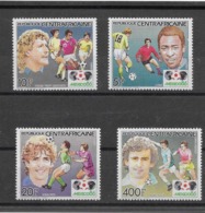 Thème Football - Centrafricaine - Timbres Neufs ** Sans Charnière - TB - Ongebruikt