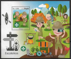 ANGOLA 2019 Scouting - Unused Stamps
