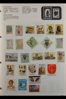 WORLD COLLECTION Late 19th Century To Early 2000's Mint & Used Chiefly All Different Stamps In Three Albums, We See Aden - Other & Unclassified