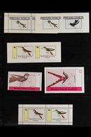 BIRDS (HUMMINGBIRDS) Scottish Islands 1981-82 All Different Never Hinged Mint Collection Of Local Issues Featuring Hummi - Unclassified