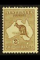 1913-14 2s Brown, 'Roo, First Watermark, SG 12, Very Fine Mint. For More Images, Please Visit Http://www.sandafayre.com/ - Andere & Zonder Classificatie