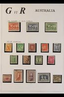 1936-52 ALL DIFFERENT COLLECTION A Mint Or Used Collection On Pages Which Includes 1936 South Australia Set Mint, 1937-4 - Altri & Non Classificati