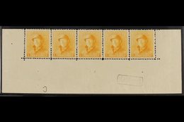 1919 1f Orange King Albert Tin Hat (COB 175, Michel 155, SG 247), Very Fine Mint (three Stamps Incl The Variety Are Neve - Other & Unclassified