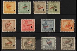 BELGIAN CONGO 1923 Pictorial Set, COB 106/117, Superb Never Hinged Mint With "SPECIMEN" Overprints And Security Punch Ho - Andere & Zonder Classificatie