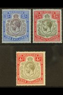 1918-22 2s, 2s6d And 4s, SG 51b, 52, 52b, Fine Mint. (3) For More Images, Please Visit Http://www.sandafayre.com/itemdet - Bermudas